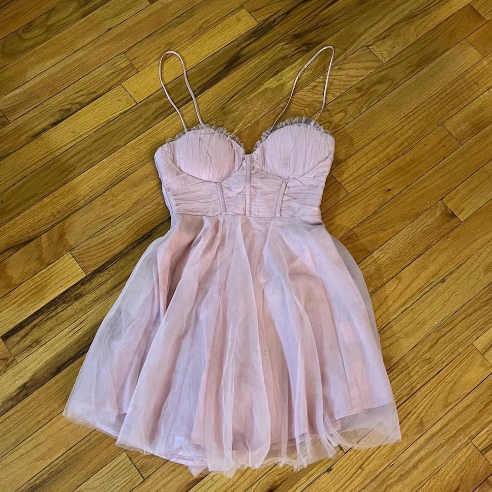 Pink Mini Dress